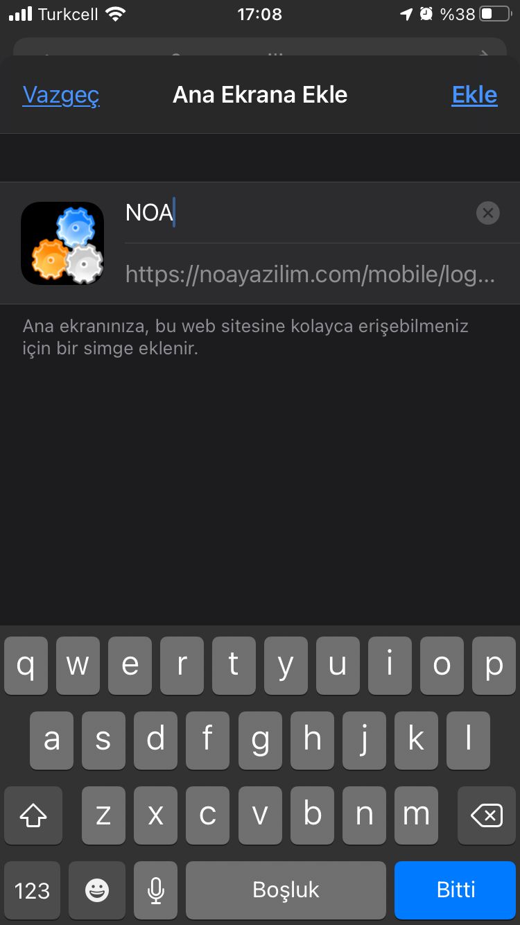 İnşaat Muhasebe Programı Telefon Uygulaması